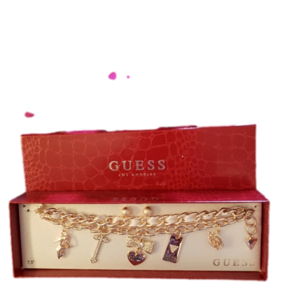 Guess Jewelry - GUESS PRINCESS CHARM BRACELET & EARRINGS